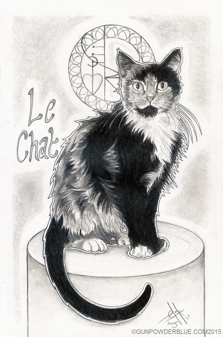 Tortoiseshell Cat for Ben Vincet W730